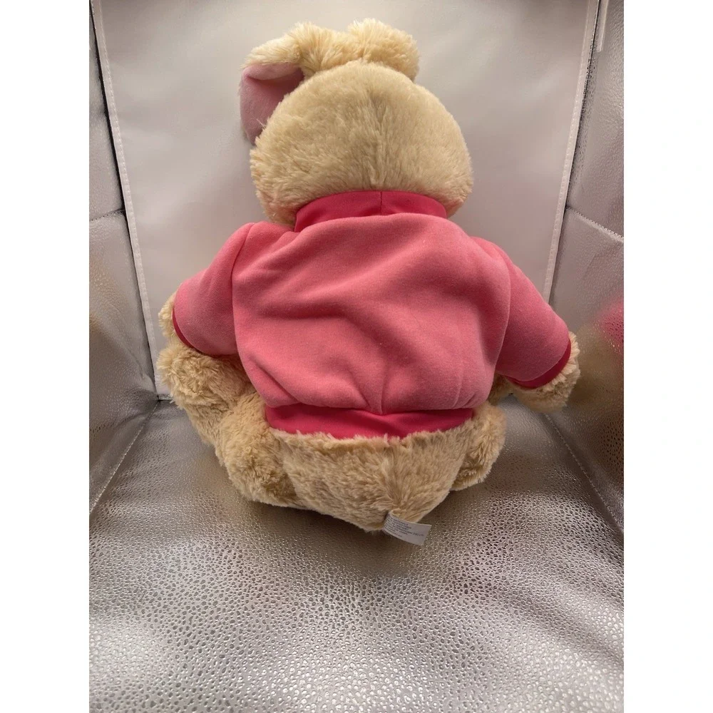 Animal Adventure Bunny Rabbit Plush Stuffed Animal Easter Tan Pink ‎ Shirt Bag1